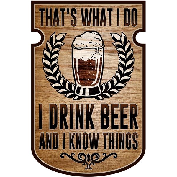 Man Cave Know - 7.375" x 11.5"