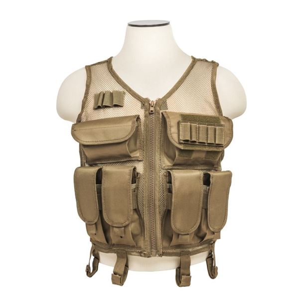 NCStar Mesh Tactical Vest - Tan