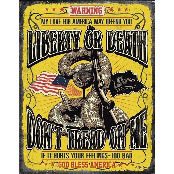Don't Tread On Me - Warning