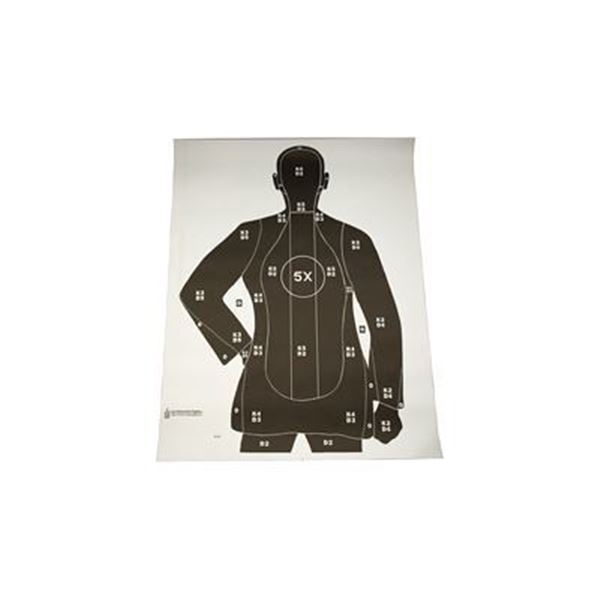 ACTION TGT FULL SIZE B21X BLK 100PK