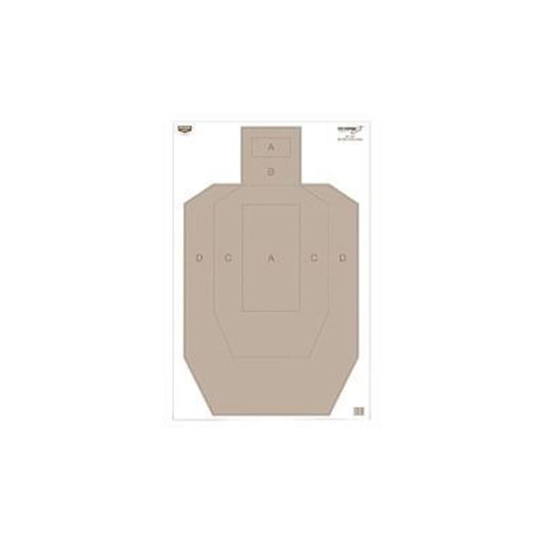 B/C EZE-SCORER IPSC TGT 100-23X35