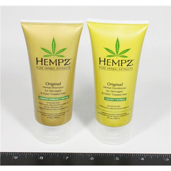 HEMPZ ORIGINAL HERBAL SHAMPOO AND CONDITIONER