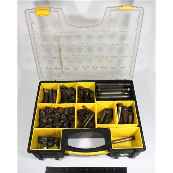 ORGANIZER OF 3/8" & UNDER BLACK FITTINGS & NIP