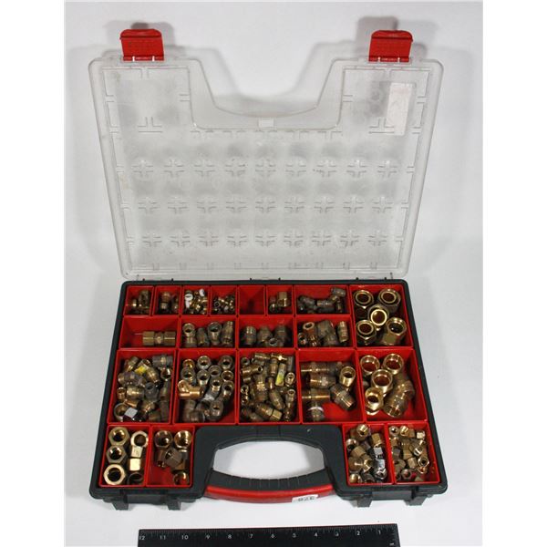 ORGANIZER WITH BRASS COMPRESSION FITTINGS