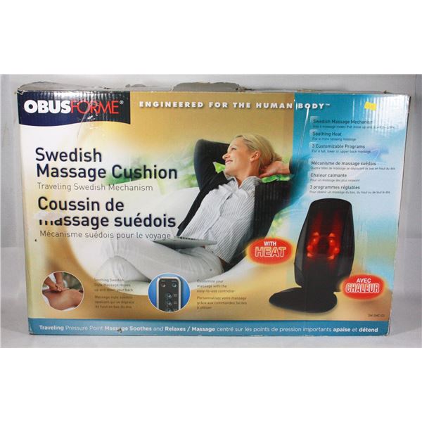 OBUS FORME SWEDISH MASSAGE CUSHION
