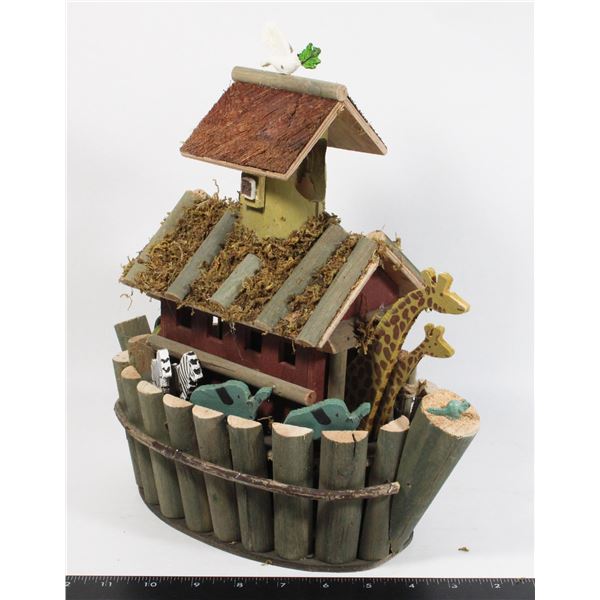 NEW: Item #31248, NOAH'S ARC BIRD HOUSE