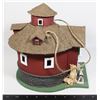 Image 2 : NEW: Item #14779, BARN THEME BIRD HOUSE