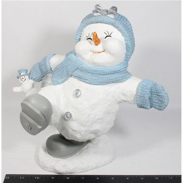 NEW: Item #38328, SNOWMAN FIGURE, RESIN MATERIAL