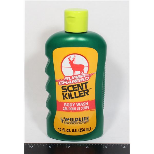 NEW SUPER CHARGED SCENT KILLER BODY WASH