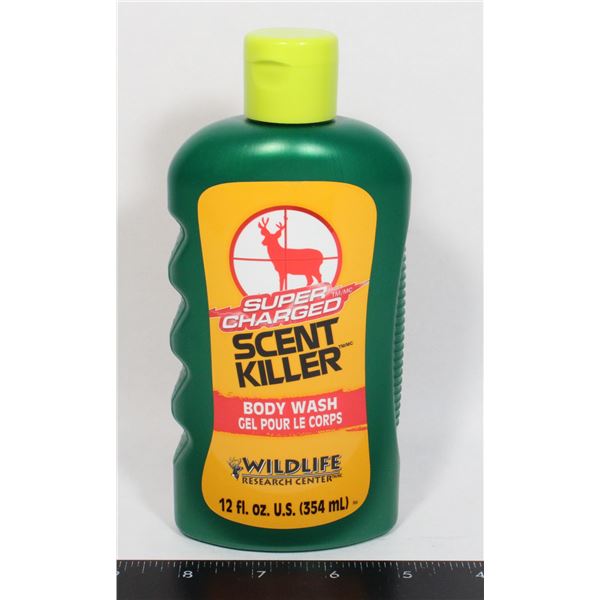 NEW SUPER CHARGED SCENT KILLER BODY WASH