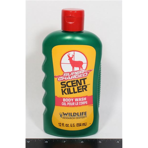 NEW SUPER CHARGED SCENT KILLER BODY WASH