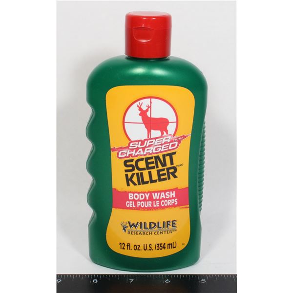 NEW SUPER CHARGED SCENT KILLER BODY WASH