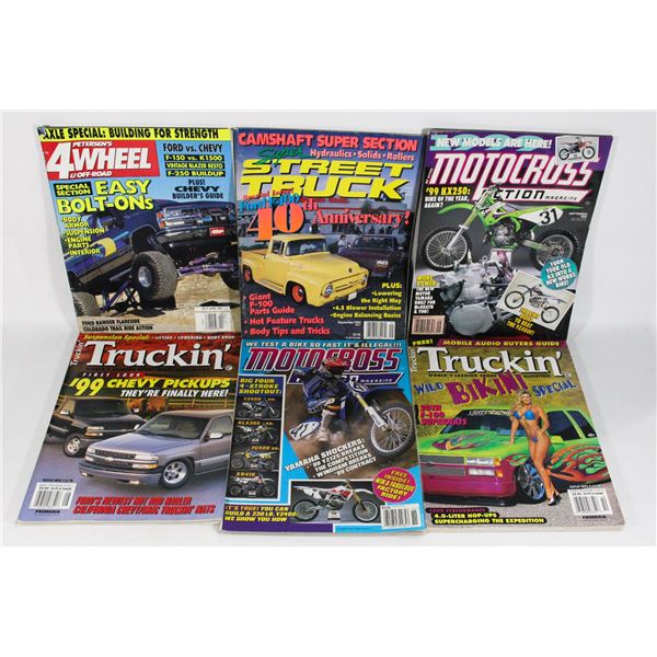 BUNDLE OF AUTOMOTIVE MAGAZINES INCLUDING