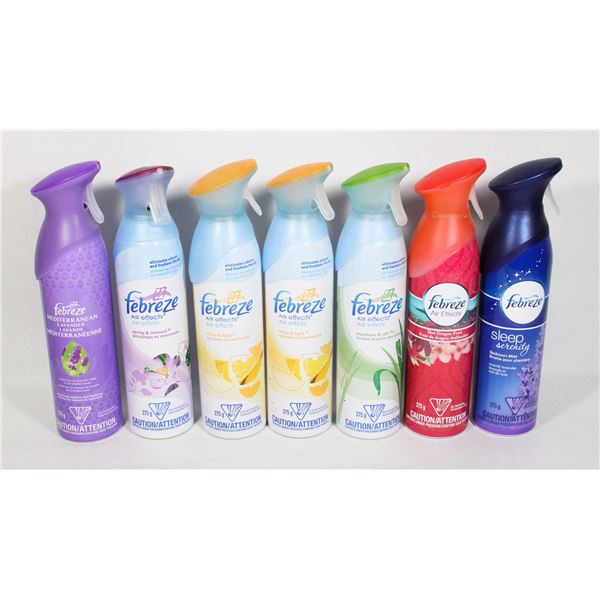 AIR FRESHENERS, SOME NEAR FULL SOME NEAR EMPTY