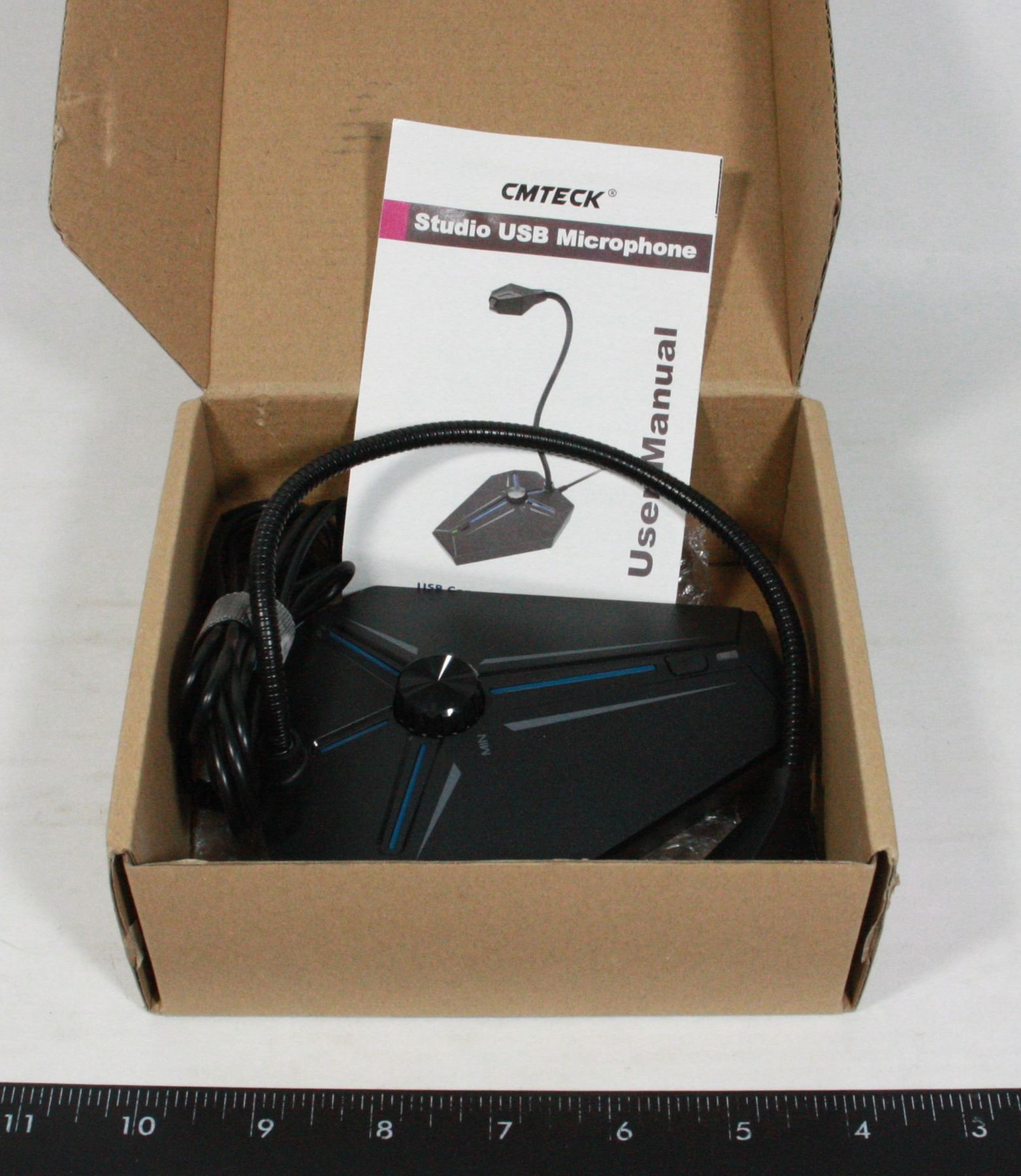 OPEN BOX CMTECK STUDIO USB MICROPHONE