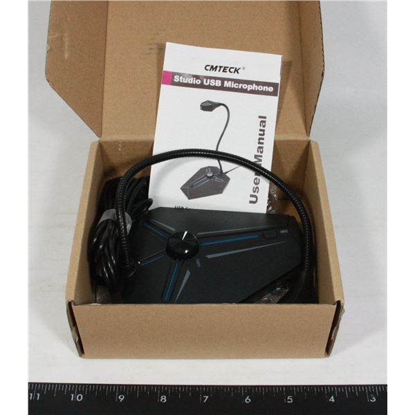 OPEN BOX CMTECK STUDIO USB MICROPHONE
