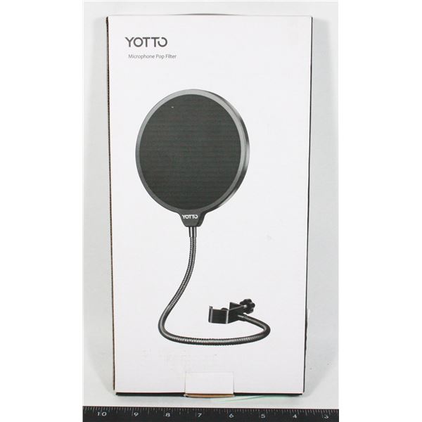 MICROPHONE POP FILTER.