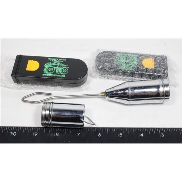 TWO NEW MONSTER TRUCK CHALLENGE FLASHLIGHTS