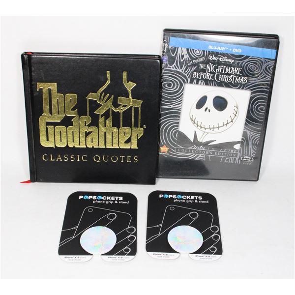 BUNDLE OF ITEMS INCLUDING THE NIGHTMARE BEFORE