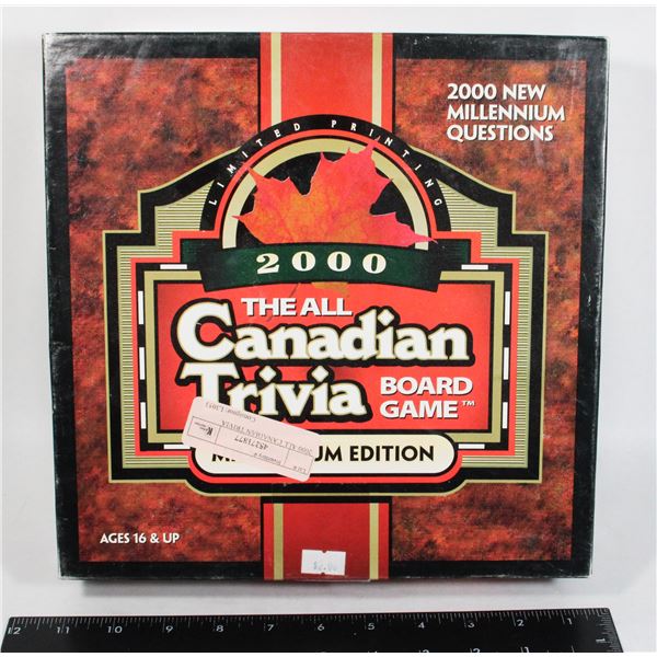2000 ALL CANADIAN TRIVIA