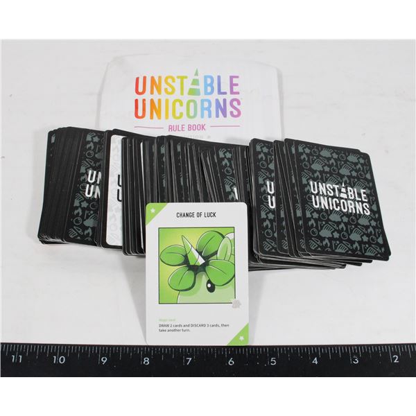 UNSTOPPABLE UNICORNS CARD GAME