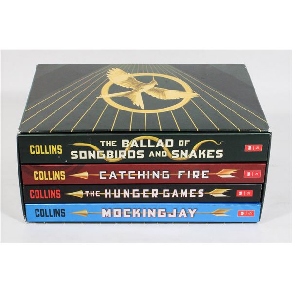 THE HUNGER GAMES FOUR BOOK COLLECTION