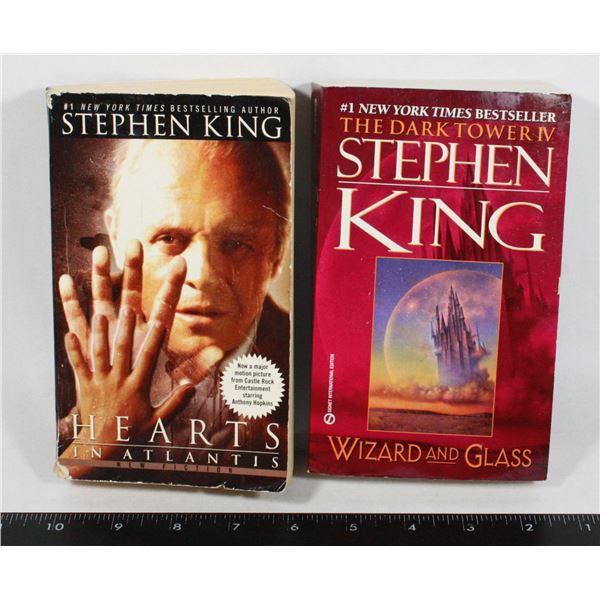 TWO STEPHEN KING PAPERBACK NOVELS