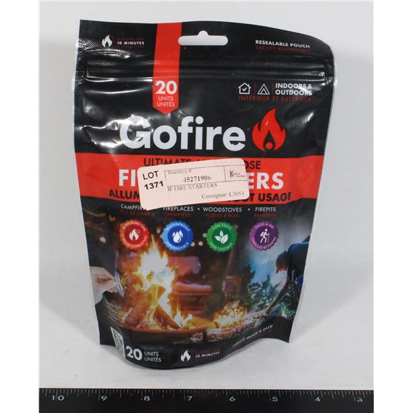 PACK OF FIRE STARTERS