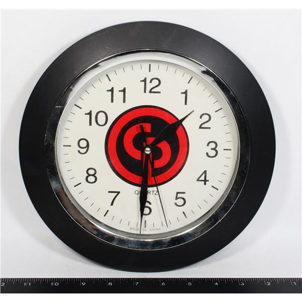 WALL CLOCK, BRANDED CP