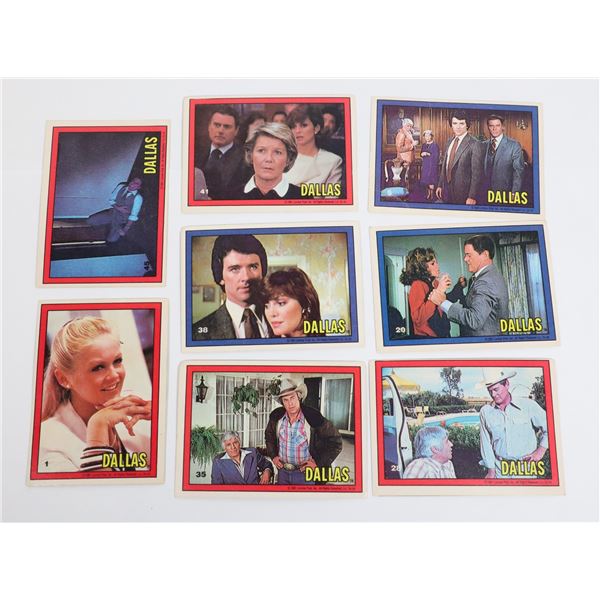COLLECTION OF DALLAS TRADING CARDS 1981