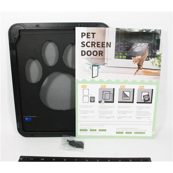 NEW PET SCREEN DOOR