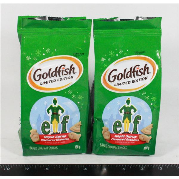 TWO NEW 180G ELF MOVIE LIMITED EDITION GOLDFISH