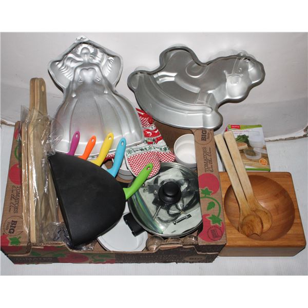 LOT OF USED KITCHEN ITEMS