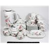 Image 1 : LOT OF MATCHING TEA SET. MIKASA JAPAN "SILK FLOWERS"