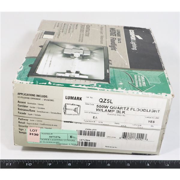 NEW COOPER LIGHTING LUMARK WEDGE FLOODLIGHT