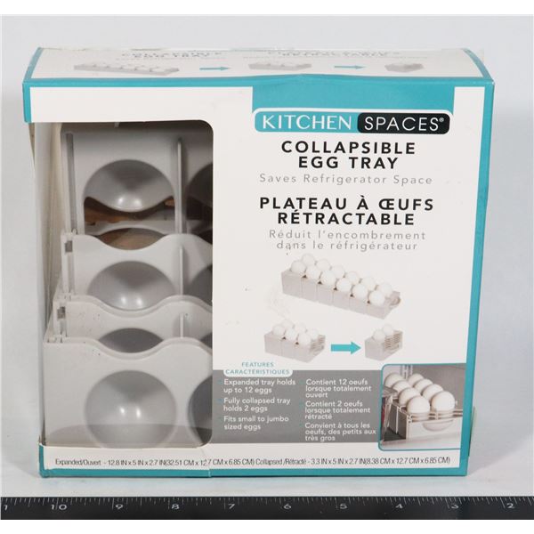 COLLAPSIBLE EGG TRAY