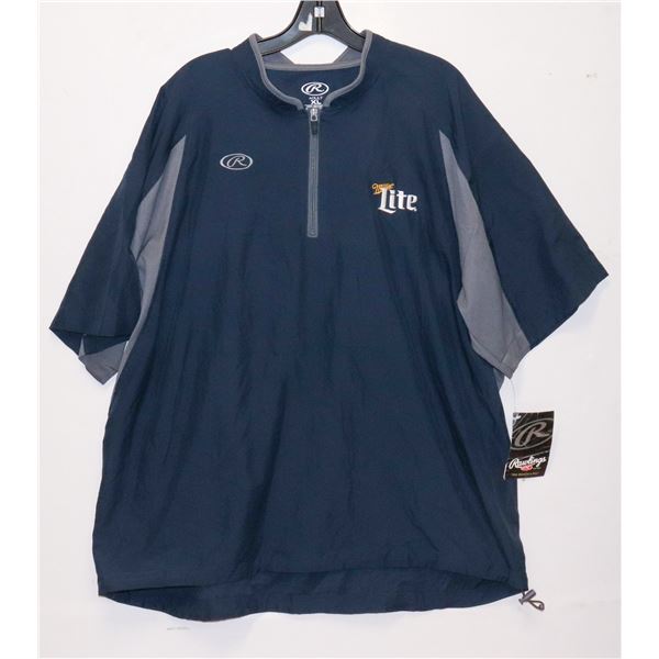 BRAND NEW WITH TAGS RAWLINGS MENS SIZE XL 1/4 ZIP