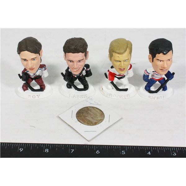 BAG OF NHL COLLECTIBLES INCLUDING WAYNE