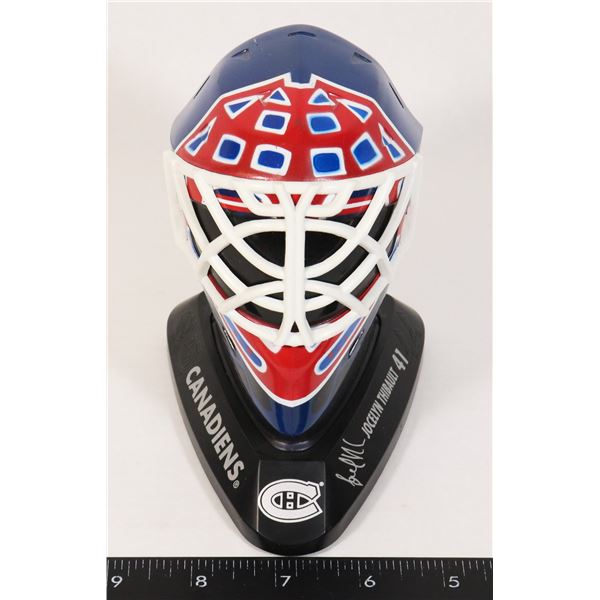 CANADIENS JOCELYN THIBAULT NHL MINI HELMET