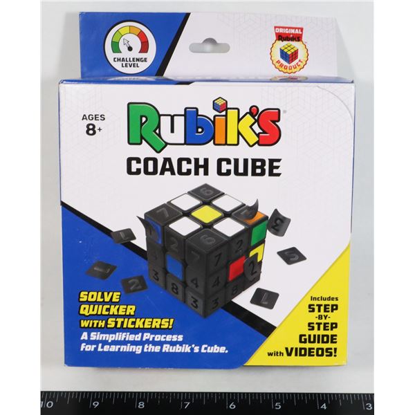 NEW RUBIK'S COACH CUBE. A SIMPLIFIED PROCESS FOR