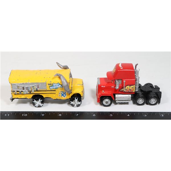 1"CARS" MISS FRITTER, 1 MACK - CAB ONLY