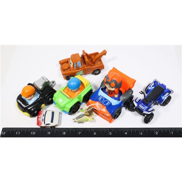 PHAT BOYZ MICRO MACHINE CAMARO, 2 FISHER PRICE