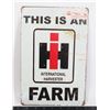 Image 1 : THIS IS A HARVESTER FARM BRAND NEW METAL SIGN