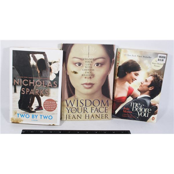 LOT OF 3 WOMENS BOOKS