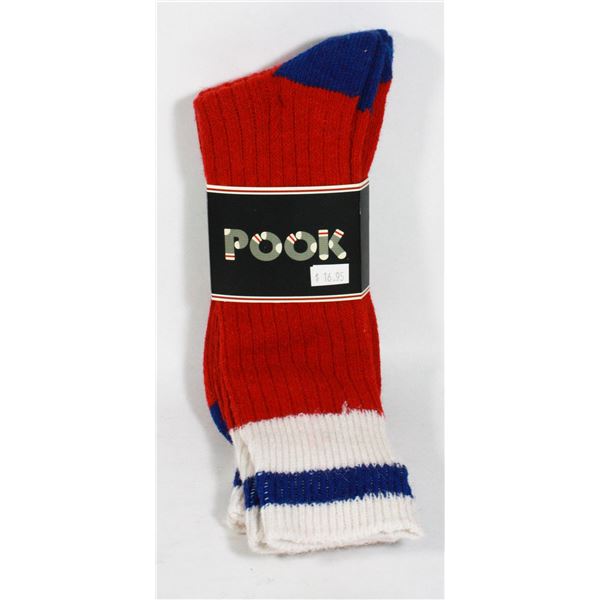 POOK SOCKS SIZE 6-12