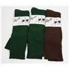 Image 1 : THREE NEW PAIRS OF PAQUETTE MENS SOCKS