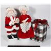Image 1 : SANTA AND MRS CLAUSE DECORATIONS