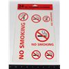 Image 1 : NEW PACK OF 24 NO SMOKING STICKERS