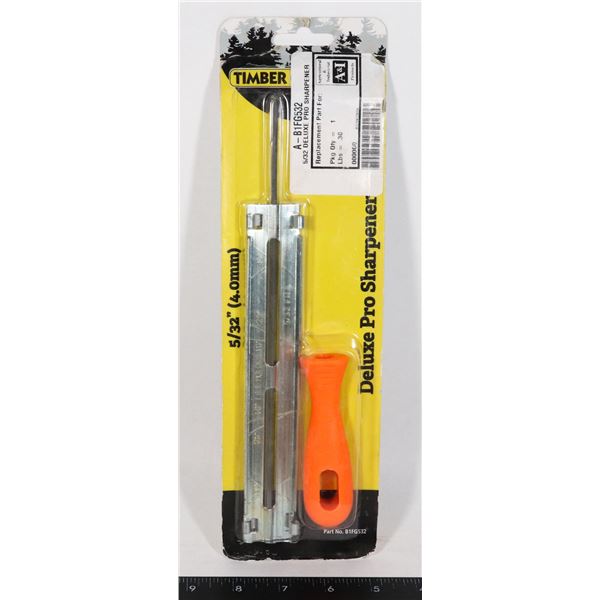 NEW CHAINSAW SHARPENING TOOL