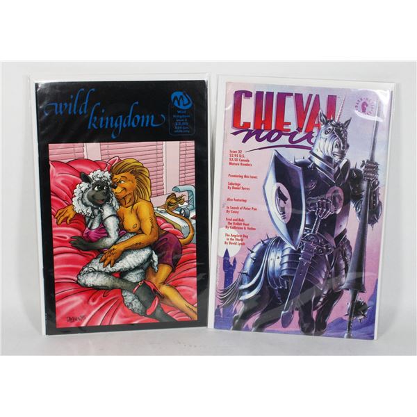 *UNCLAIMED* TWO COMIC BOOKS, WILD KINGDOM